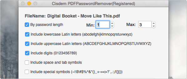 cisdem pdf password remover 3 for mac