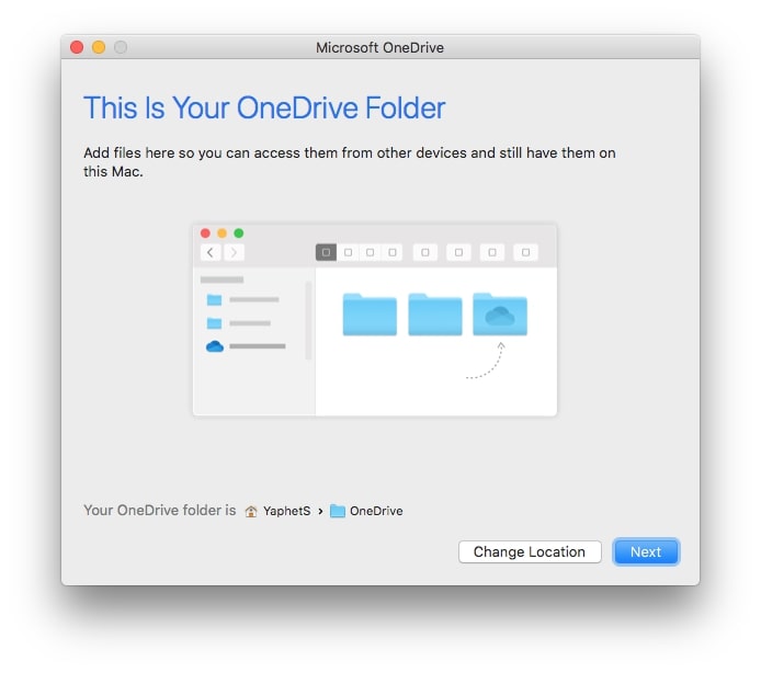 onedrive for mac sync status
