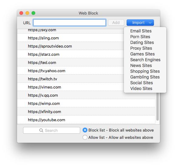 free website blocker for mac