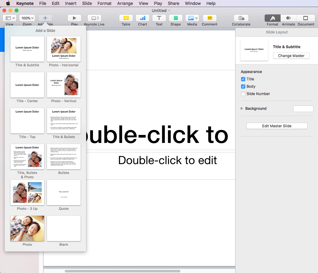 how to make a keynote presentation into a pdf