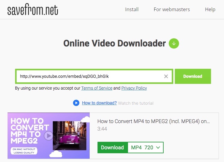 Download  Videos for Free - SaveFrom.net