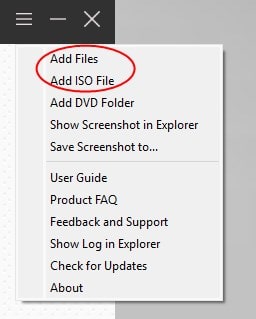 ajouter des fichiers ISO à Cisdem Video Converter sur Windows