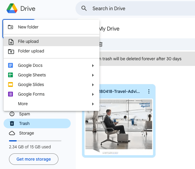 restore from google backup02