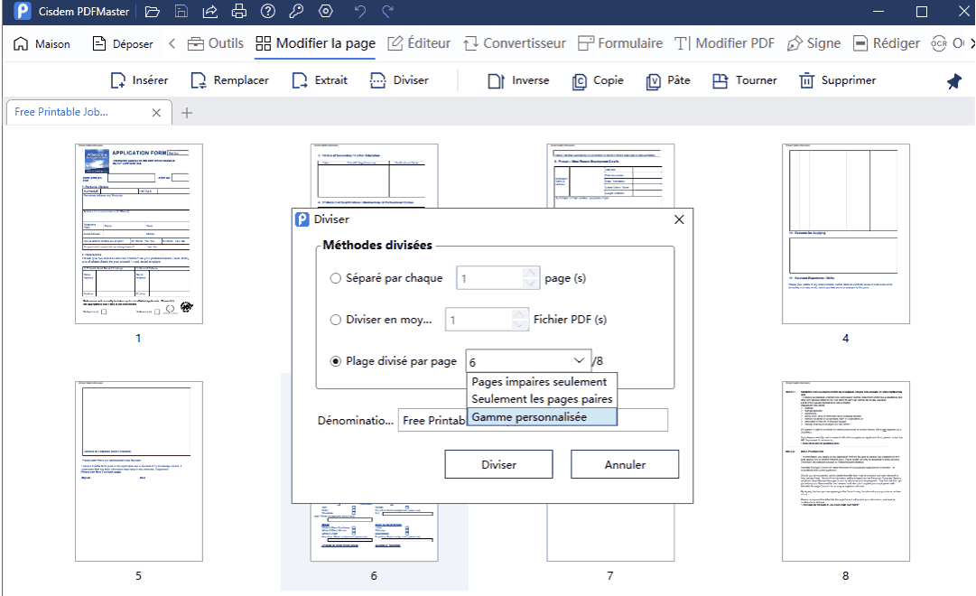 diviser PDF pdfmaster-diviser3