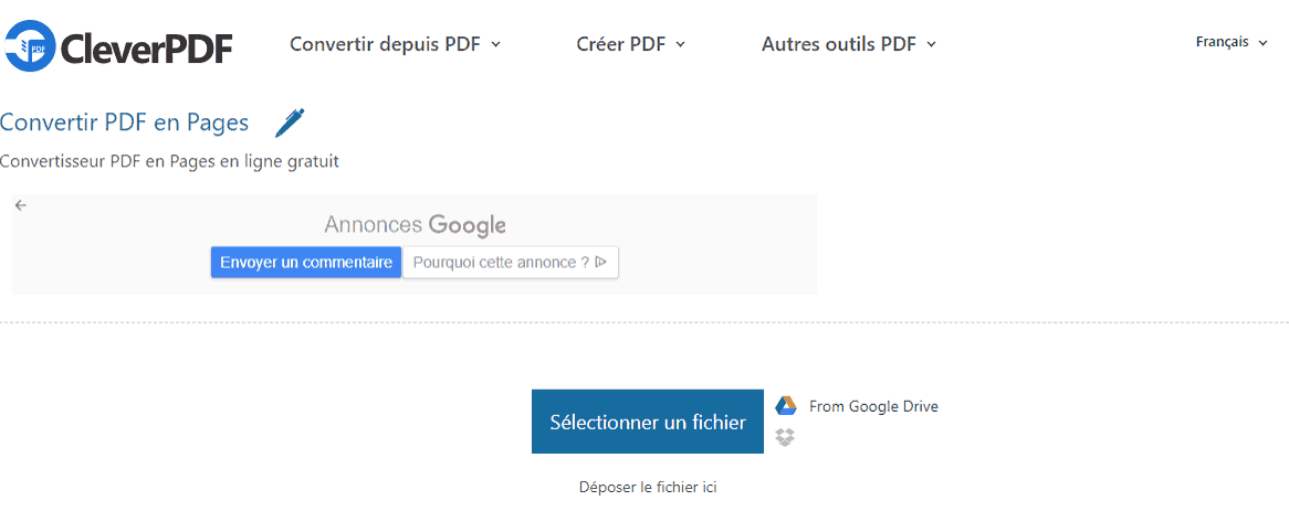 convertir un pdf en pages en ligne2