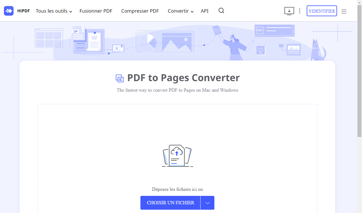 convertir un pdf en pages en ligne5