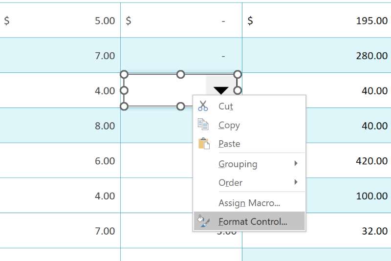 create fillable form in excel05