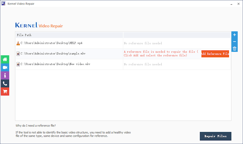 kernel video repair