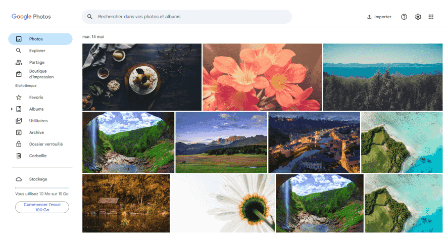 doublons dans Google Photos