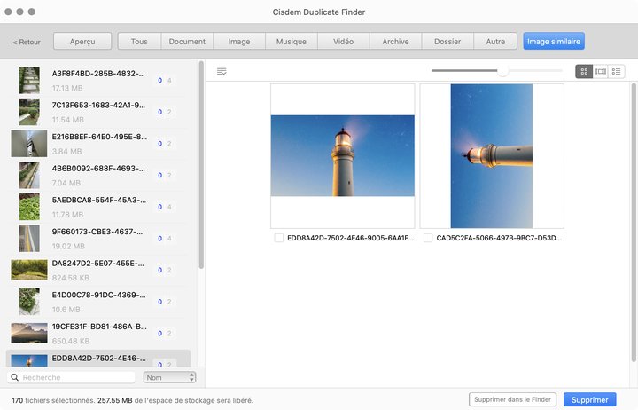 sélectionner les doublons photos google photos