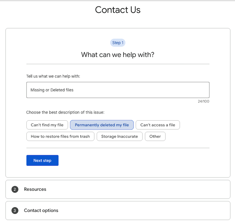 contact google support 02