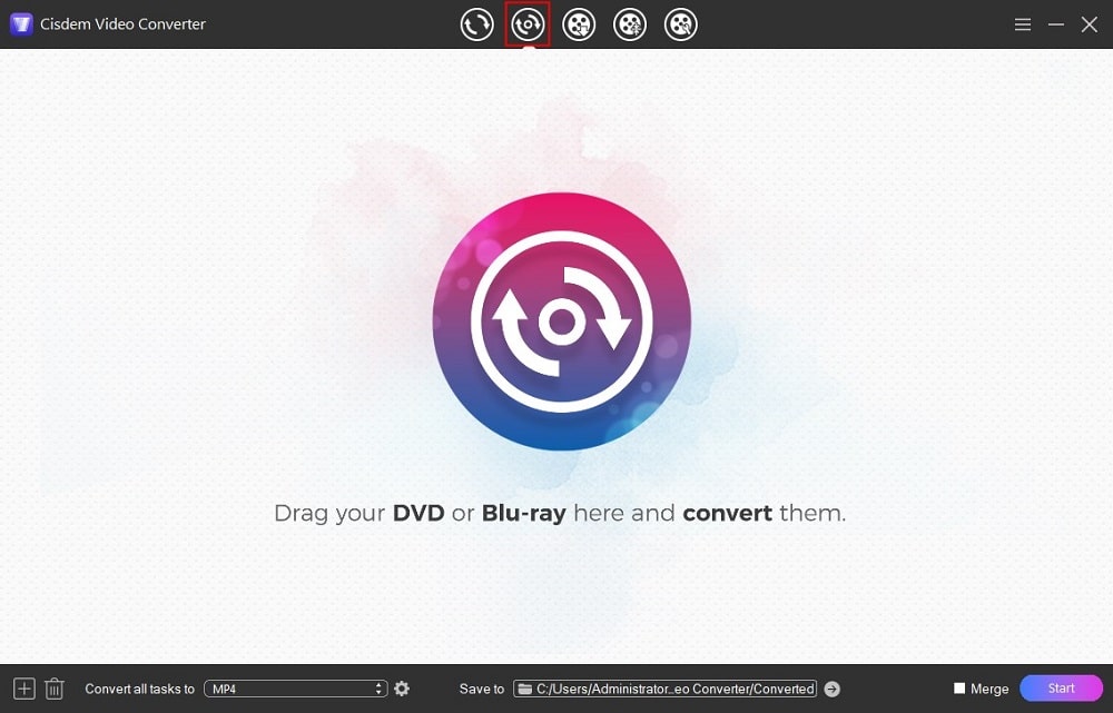 copy dvd to hard drive using Cisdem Video Converter 01
