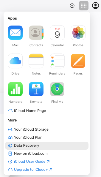 recover from icloud 1