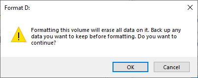 format sd card using disk management 04