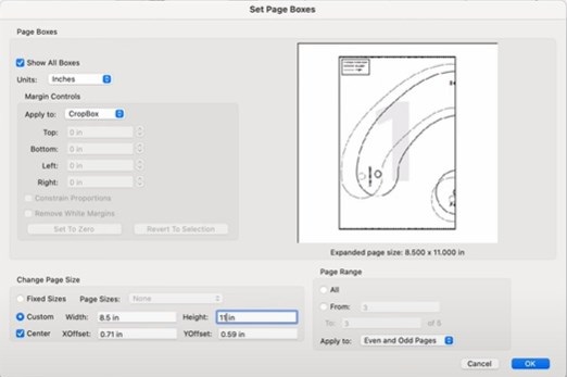 add margins to pdf adobe03