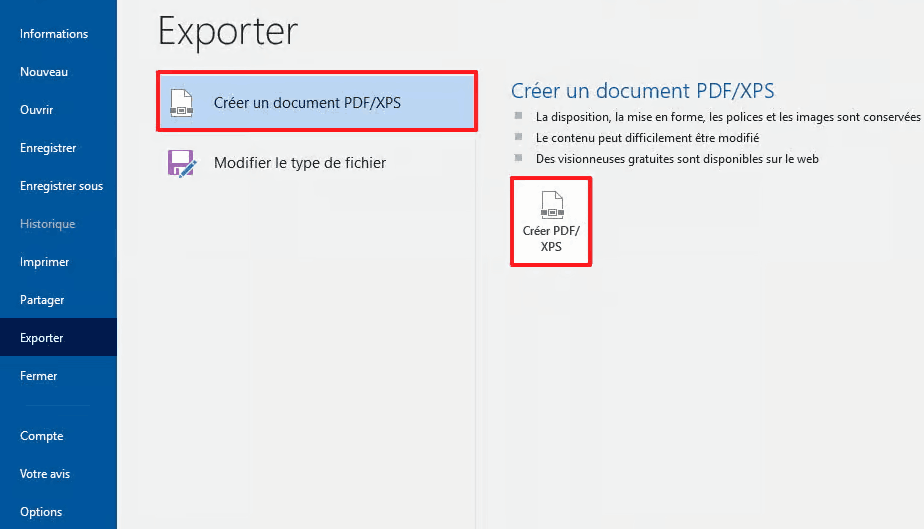 compresser pdf dans word2