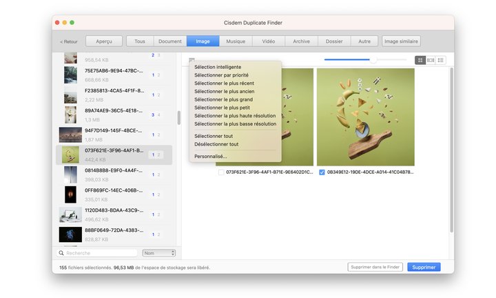 le meilleur logiciel pour supprimer les doublons photos mac02