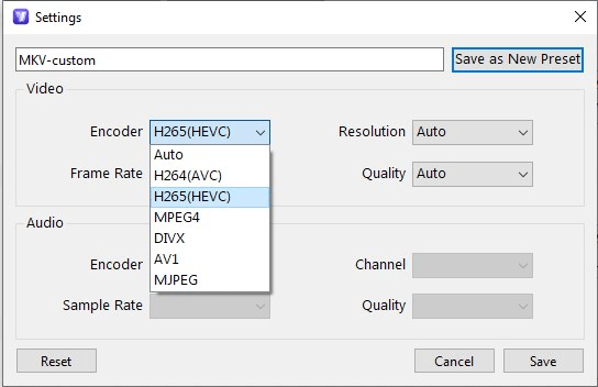 mkv customization