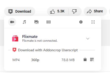 Addoncrop YouTube Video Downloader