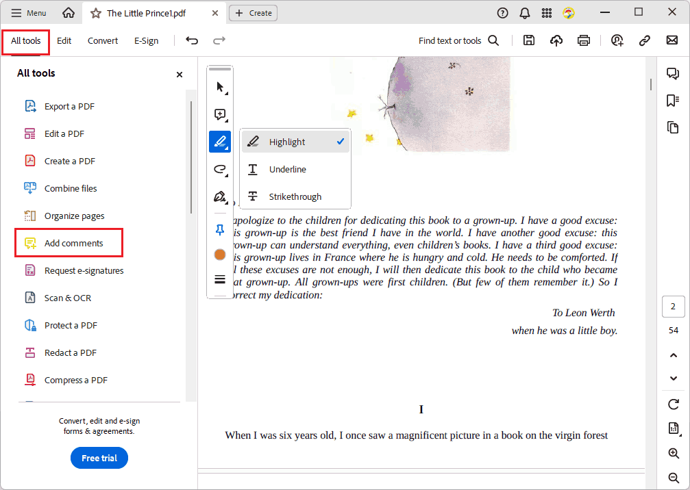 cant highlight pdf adobe02
