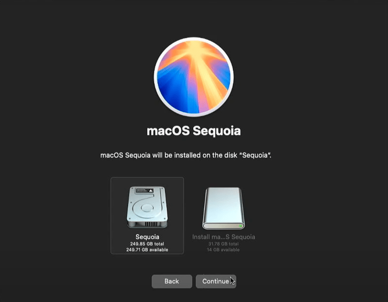 install sequoia unsupported mac 17