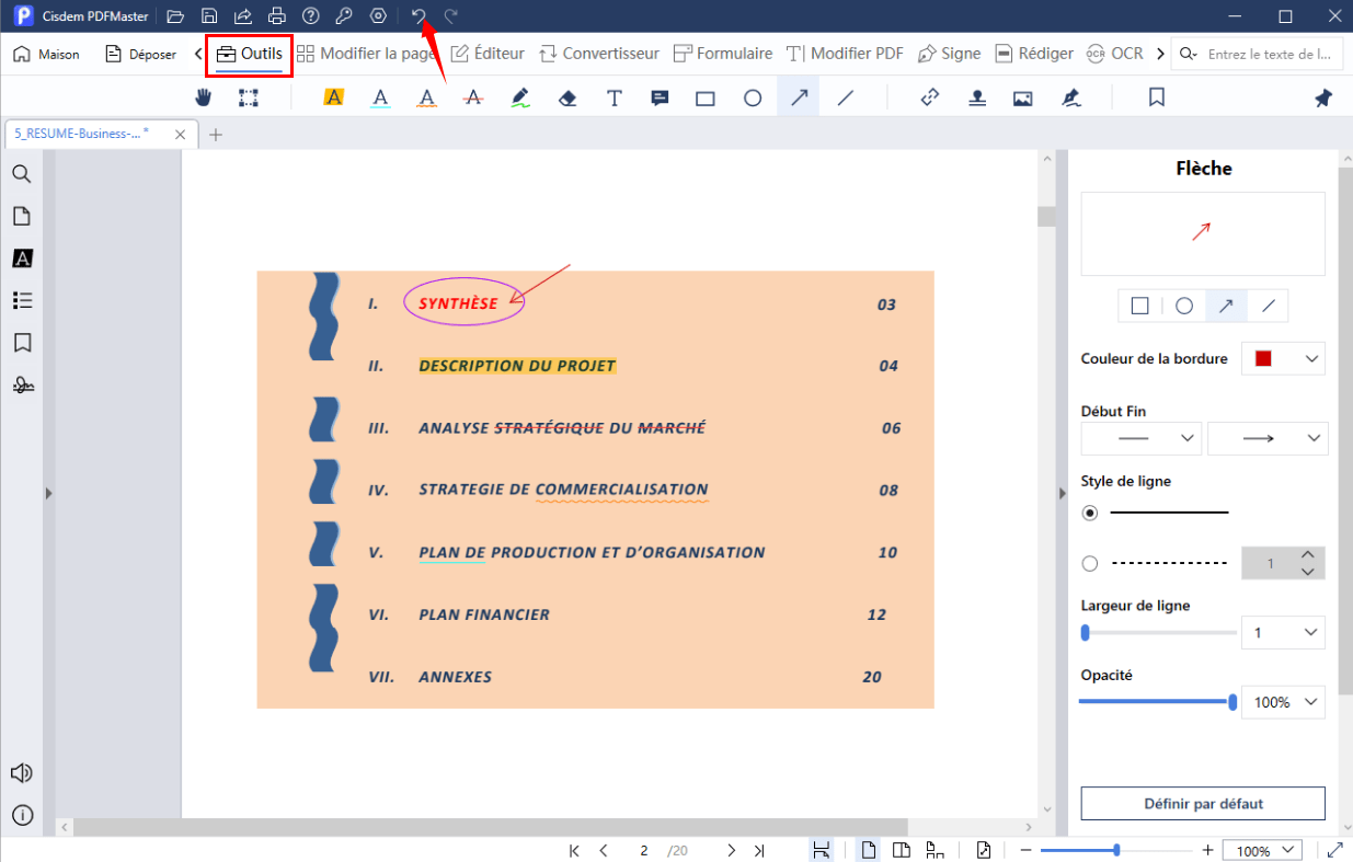 modifier un pdf sans adobe acrobat avec cisdem