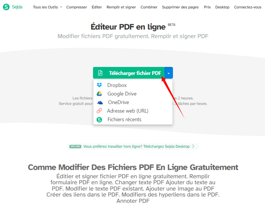 modifier un pdf sans adobe acrobat gratuit en ligne