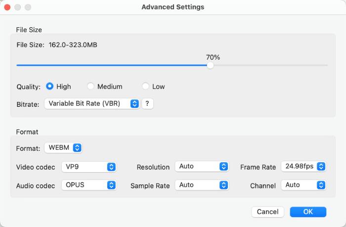 Cisdem Video Compressor for Mac 2.0.0 full