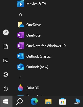 select Outlook new