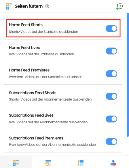 Hide YouTube Shorts extension