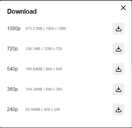 download compressed video from vimeo