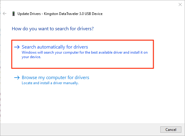 update drivers 03