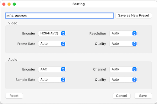 advanced settings