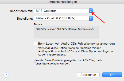 convert wav to mp3 with itunes 02