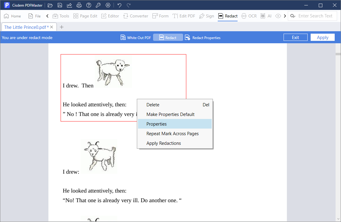 best pdf redaction software cisdem03