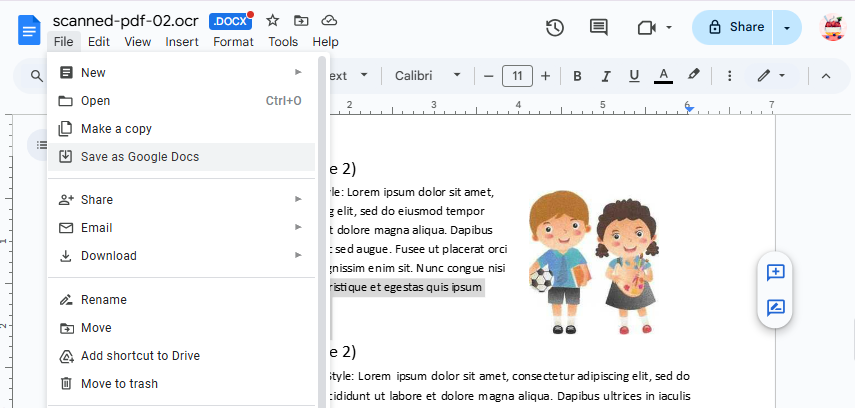 edit pdf in google docs06