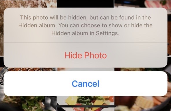 Hide Photo