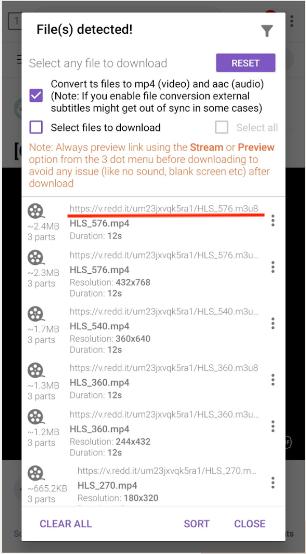 download m3u8 to mp4 on android phone
