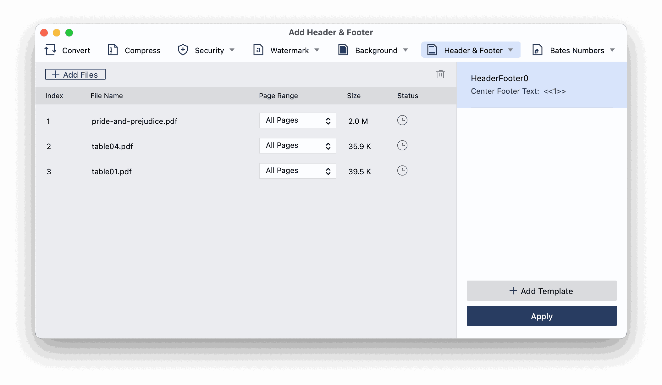 add page numbers to pdf cisdem05