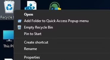 empty Recycle Bin