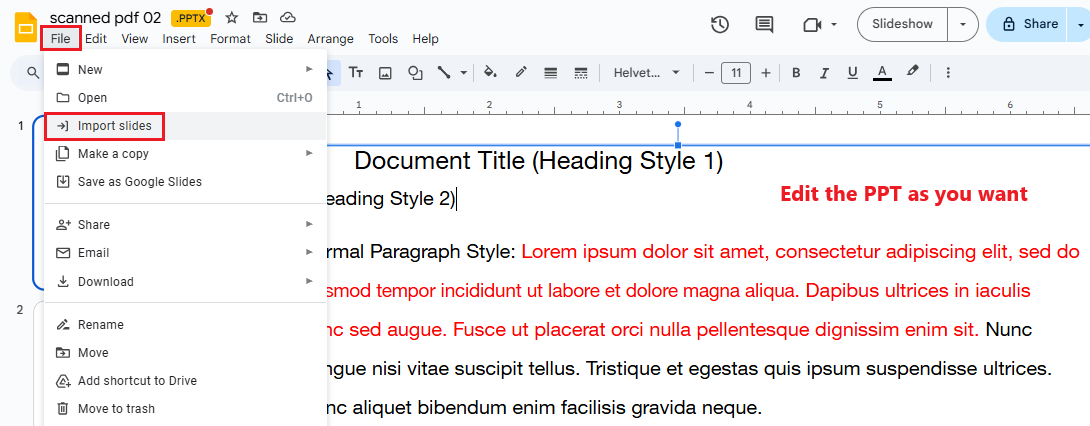 make pdf into google slides cisdem06