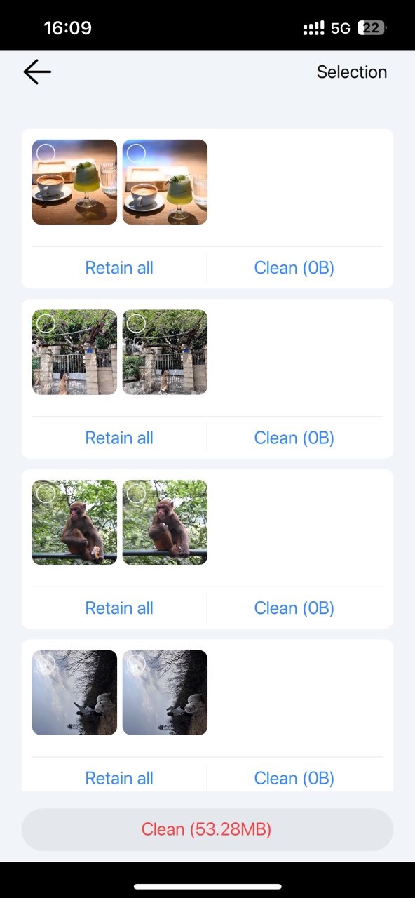 view duplicate RAW images on iPhone