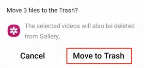 Move to Trash