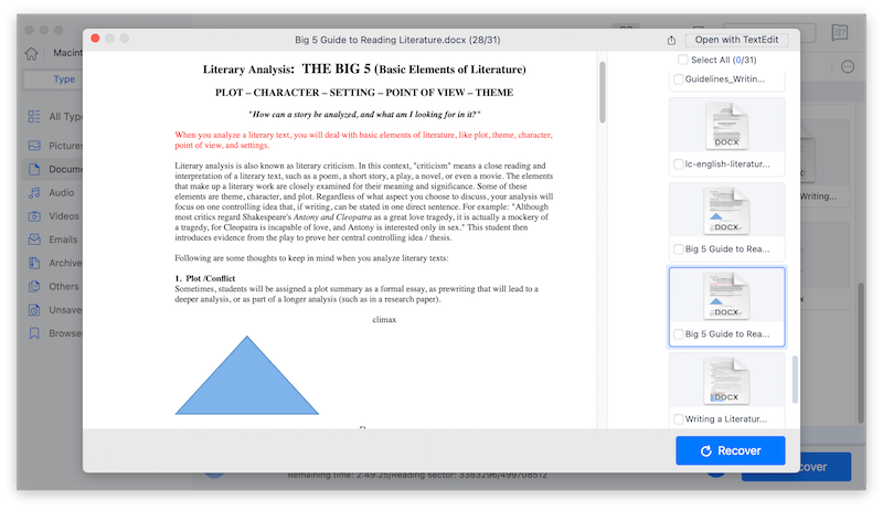 recover inaccessible document with cisdem 03