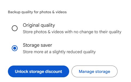 Manage Storage