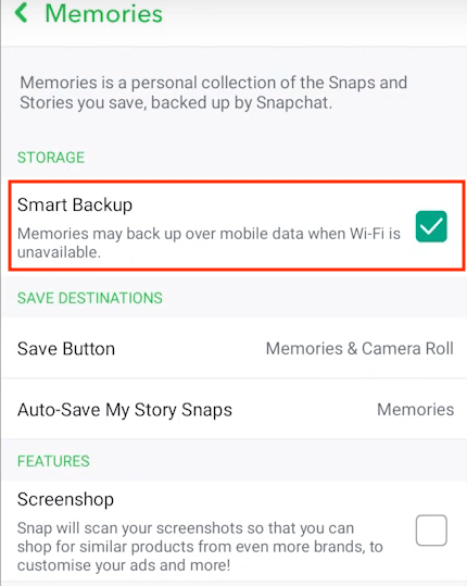 snap memories backup 04