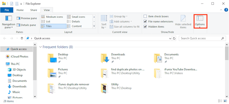 access from file explorer 01