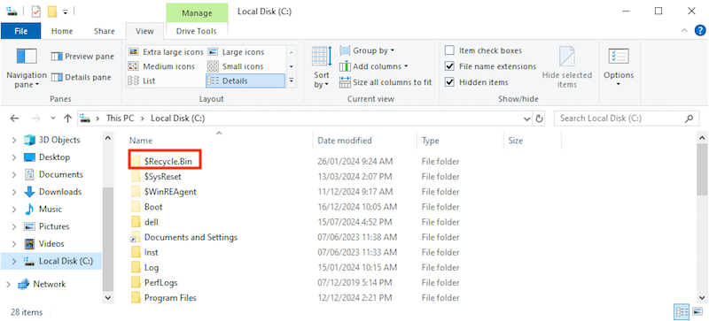 access from file explorer 03