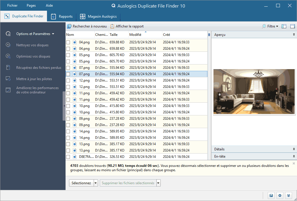 Auslogics Duplicate File Finder02