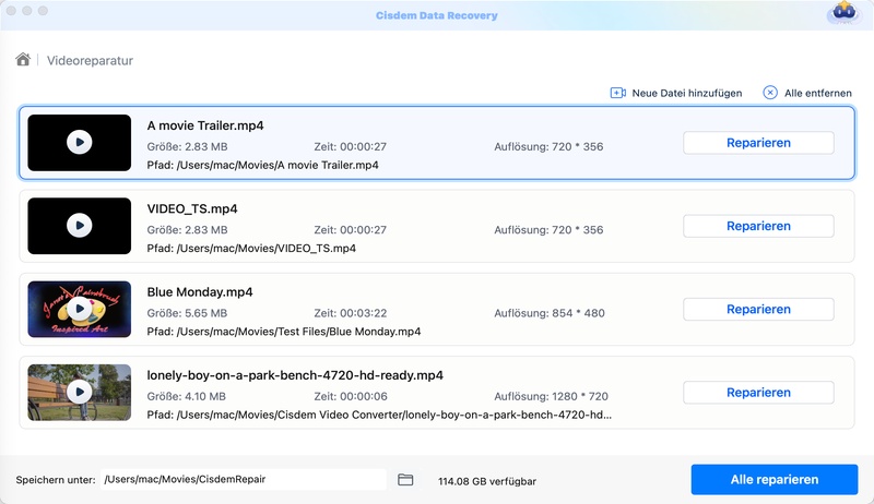 recover recording cisdem06